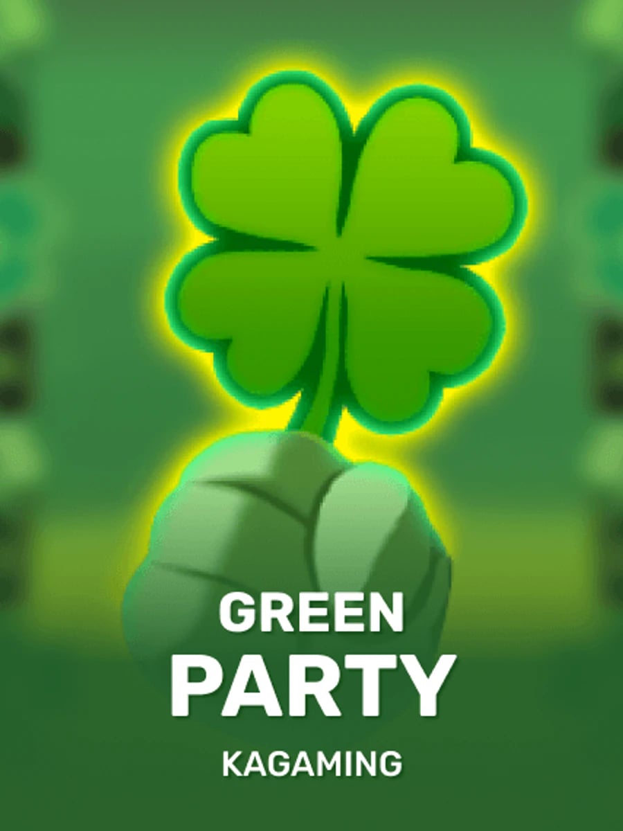 Green Party slot game artwork