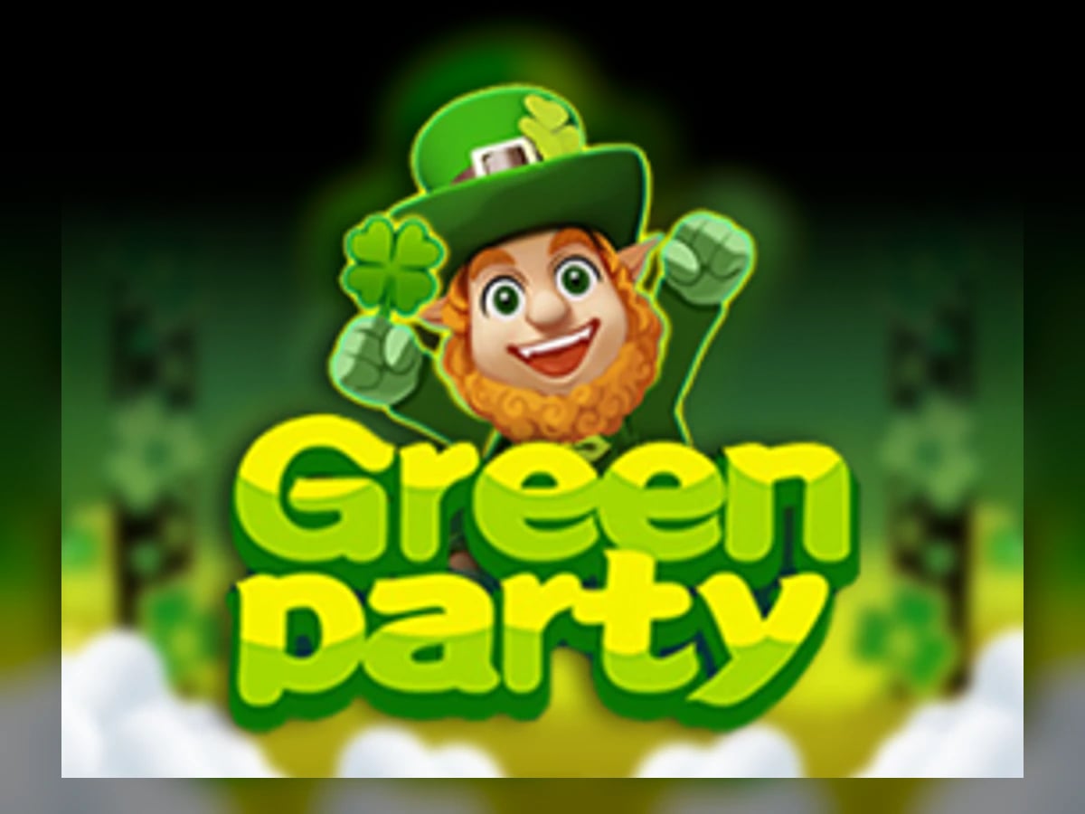 Green Party slot game artwork