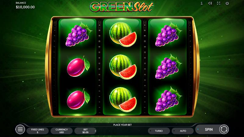 Green Slot slot game artwork