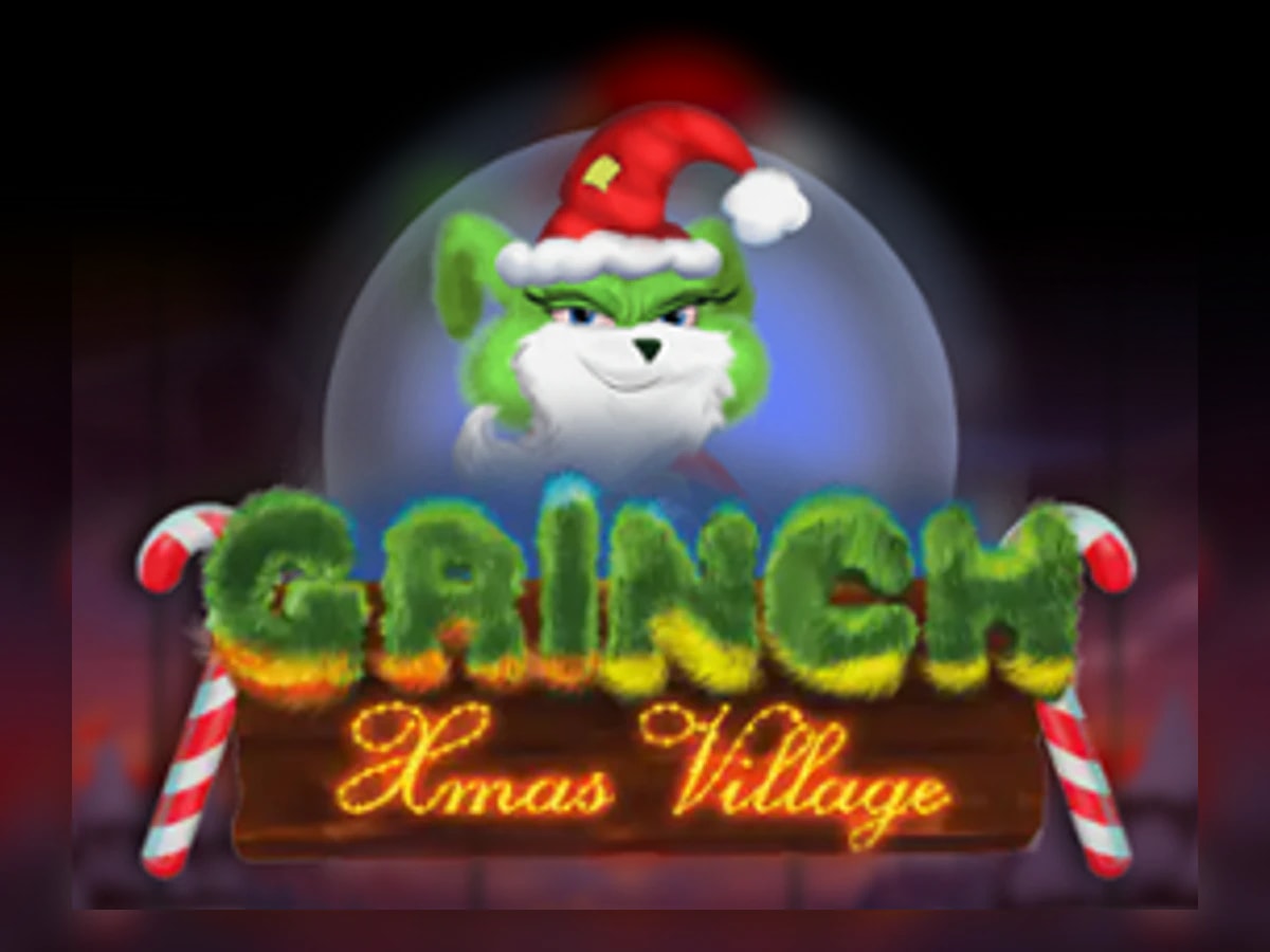Grinch Xmas Village slot game artwork