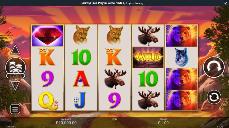 Grizzly slot game artwork