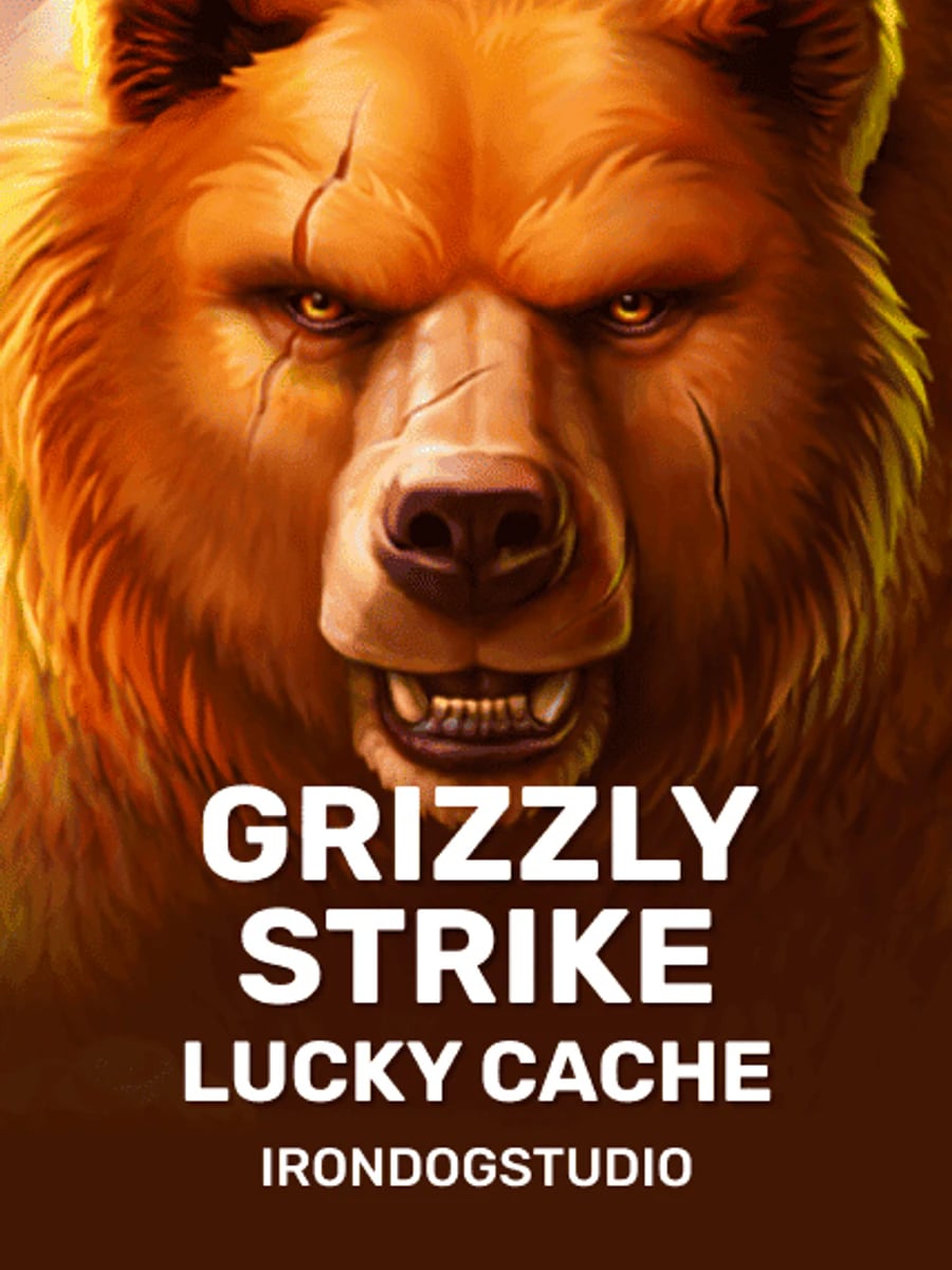 Grizzly Strike Lucky Cache slot game artwork