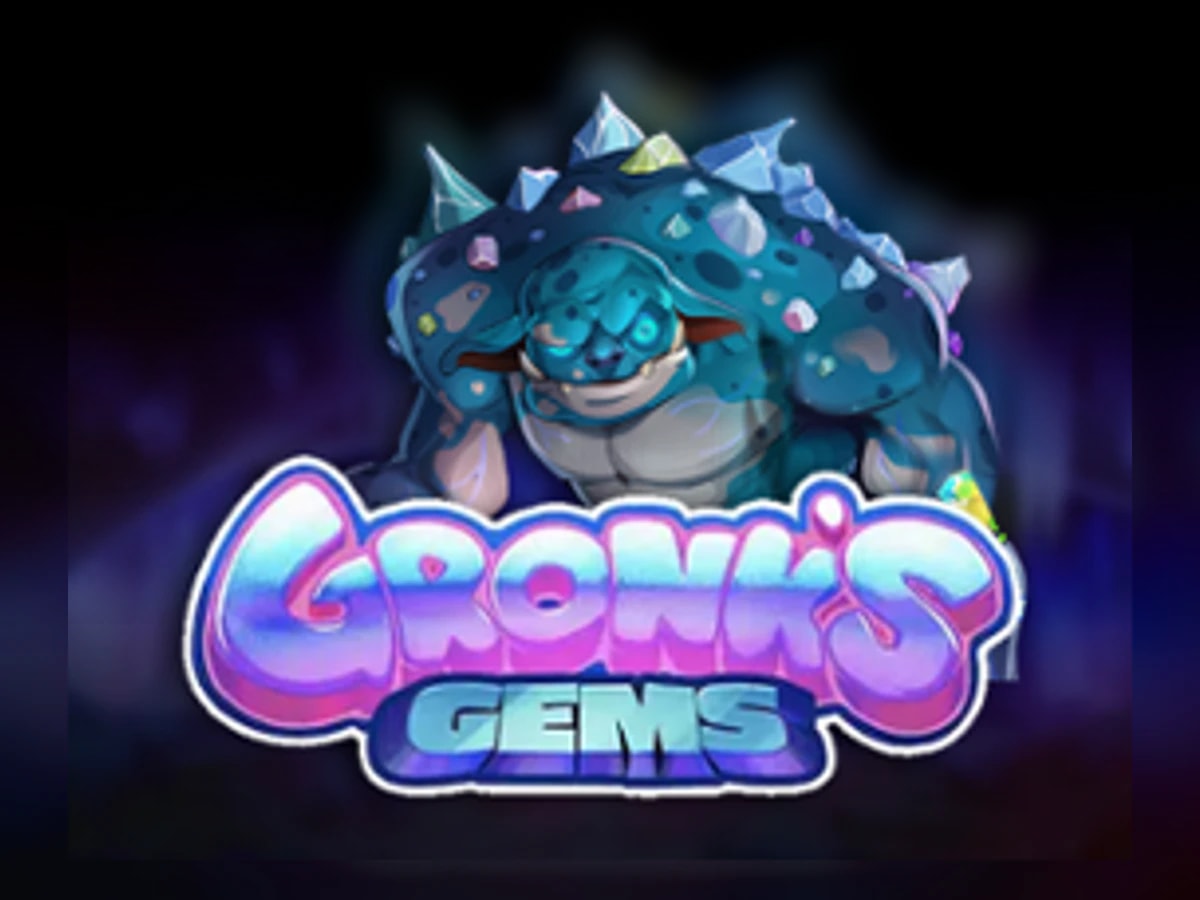 Gronk's Gems slot game artwork