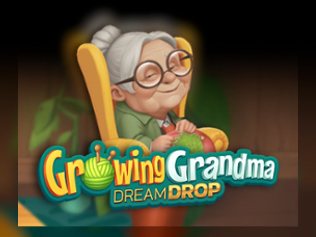 Growing Grandma Dream Drop slot game artwork