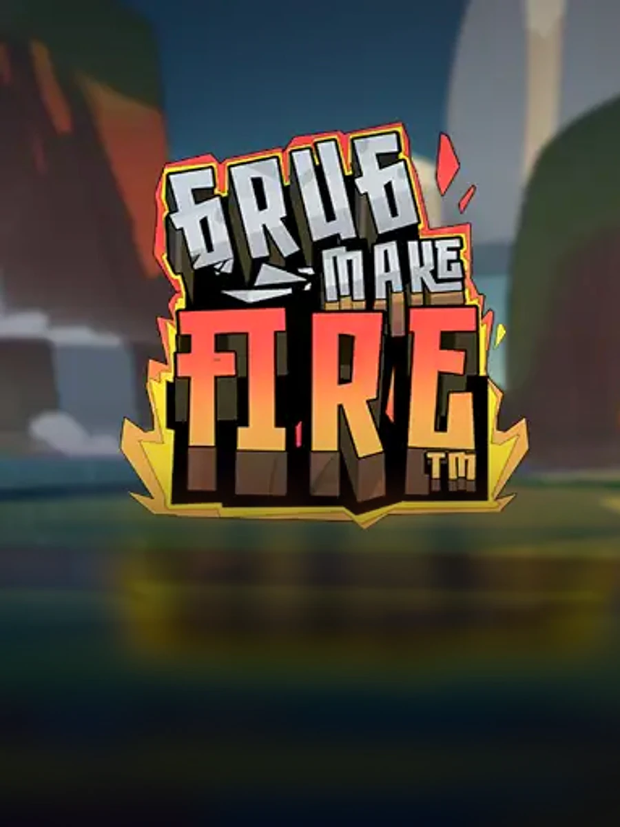 Grug Make Fire slot game artwork