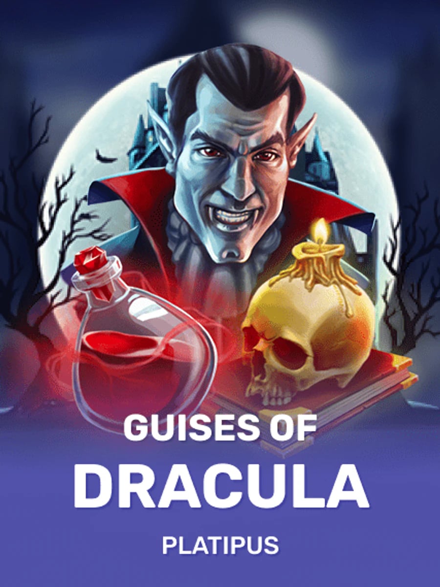Guises of Dracula slot game artwork