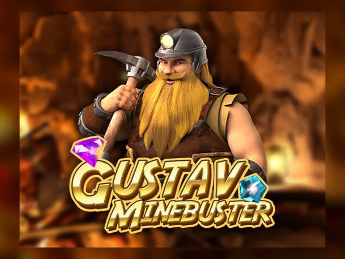 Gustav Minebuster slot game artwork