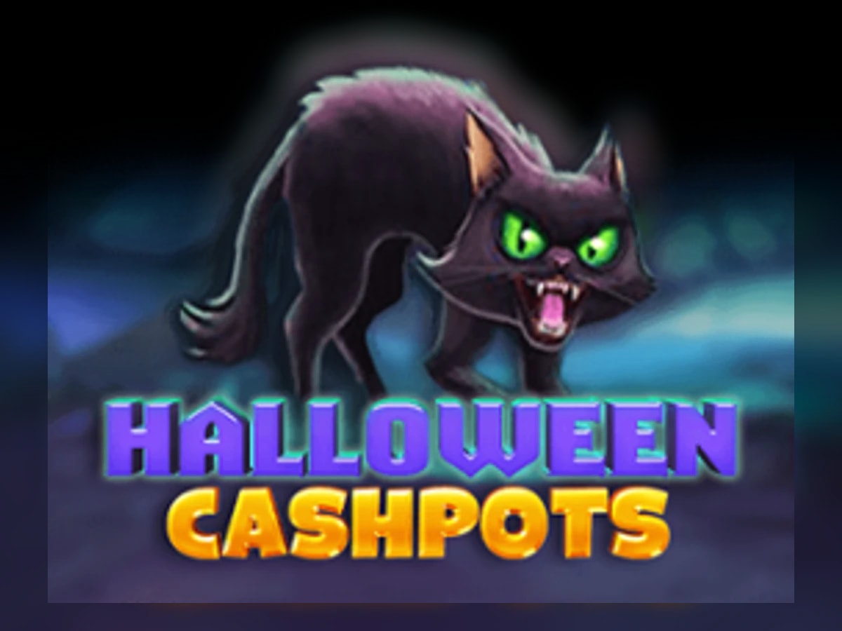 Halloween Cashpots slot game artwork