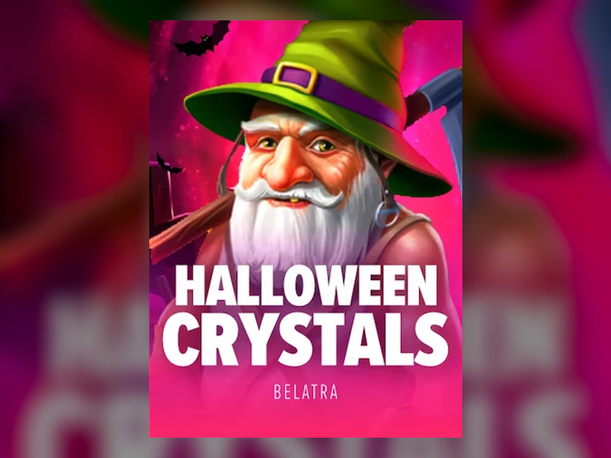 Halloween Crystals slot game artwork