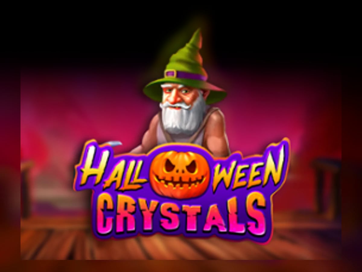 Halloween Crystals slot game artwork