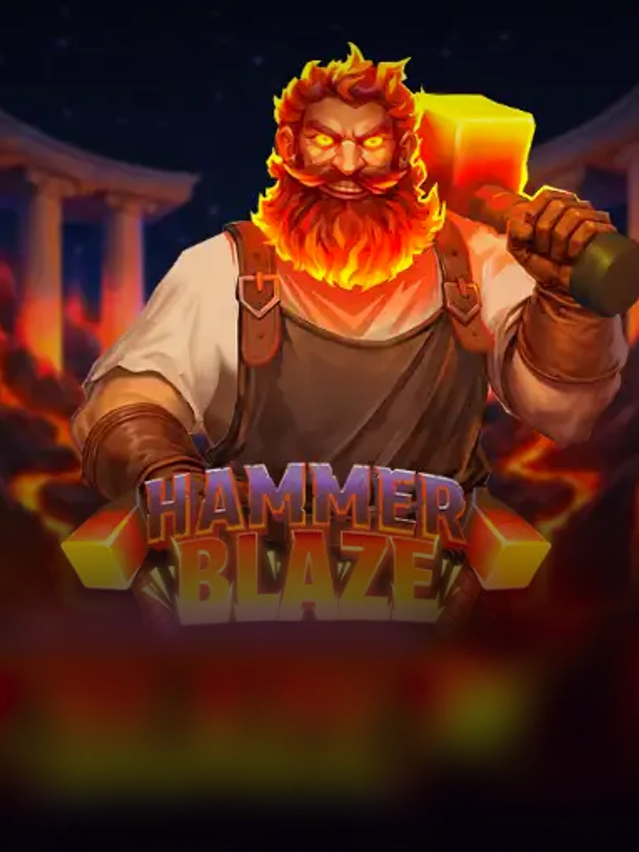 Hammerblaze slot game artwork