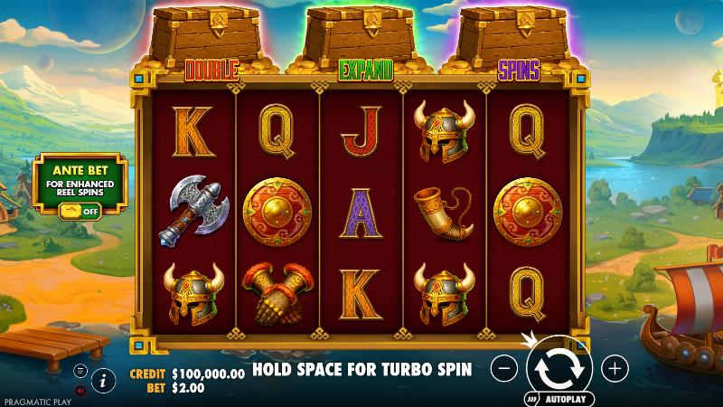 Hammerstorm slot game artwork