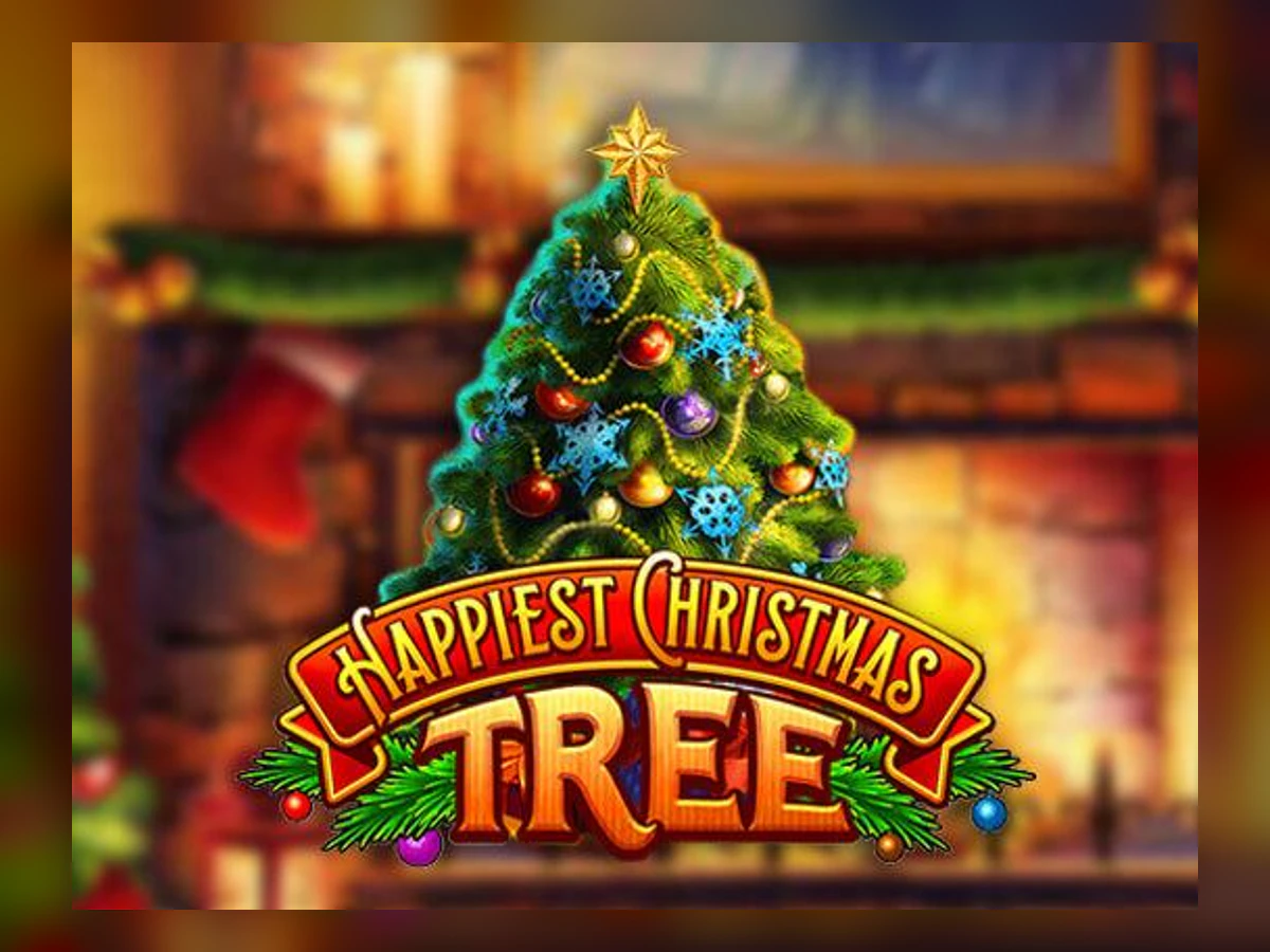 Happiest Christmas Tree slot game artwork