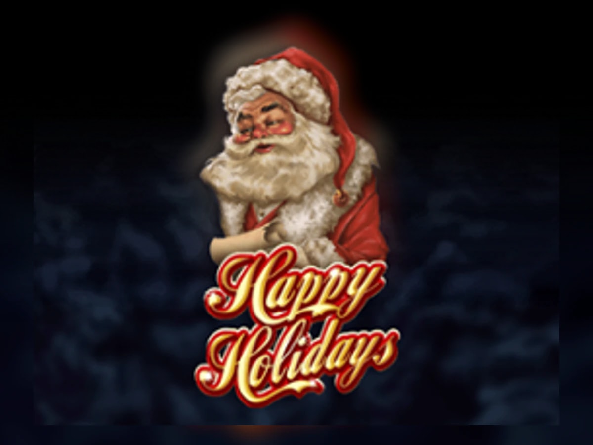 Happy Holidays slot game artwork