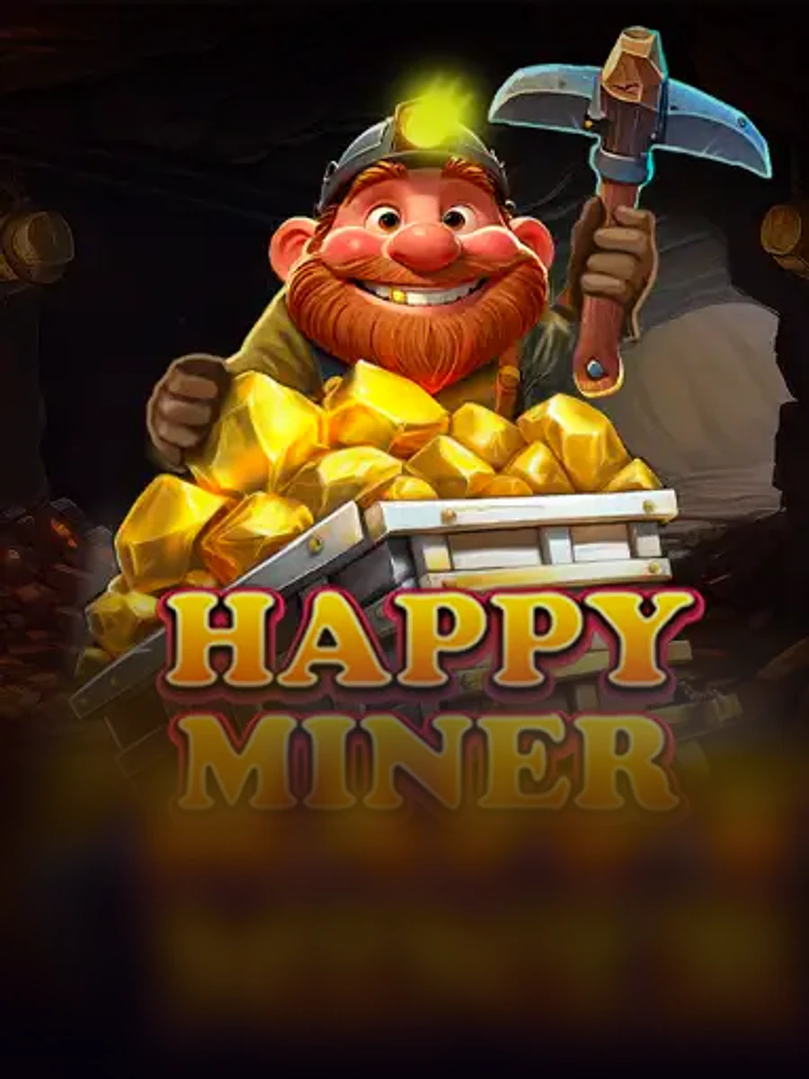 Happy Miner slot game artwork
