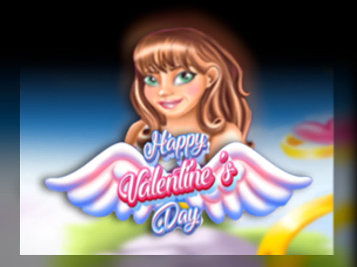 Happy Valentine's Day slot game artwork