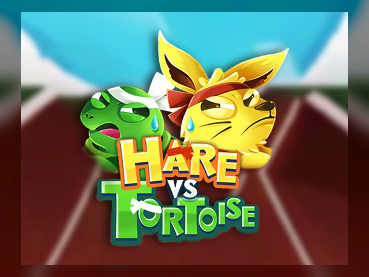 Hare vs. Tortoise slot game artwork