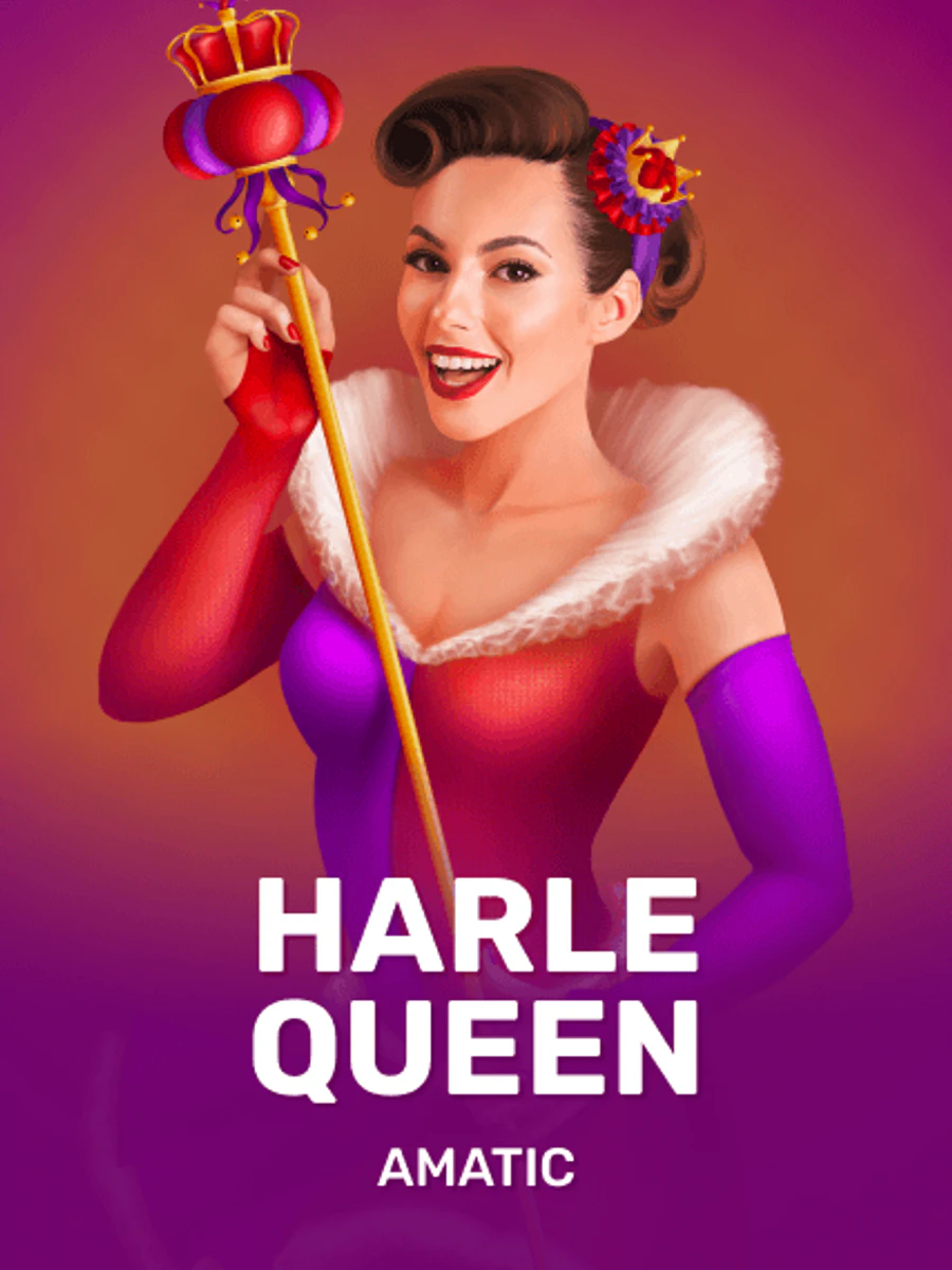 Harlequeen slot game artwork