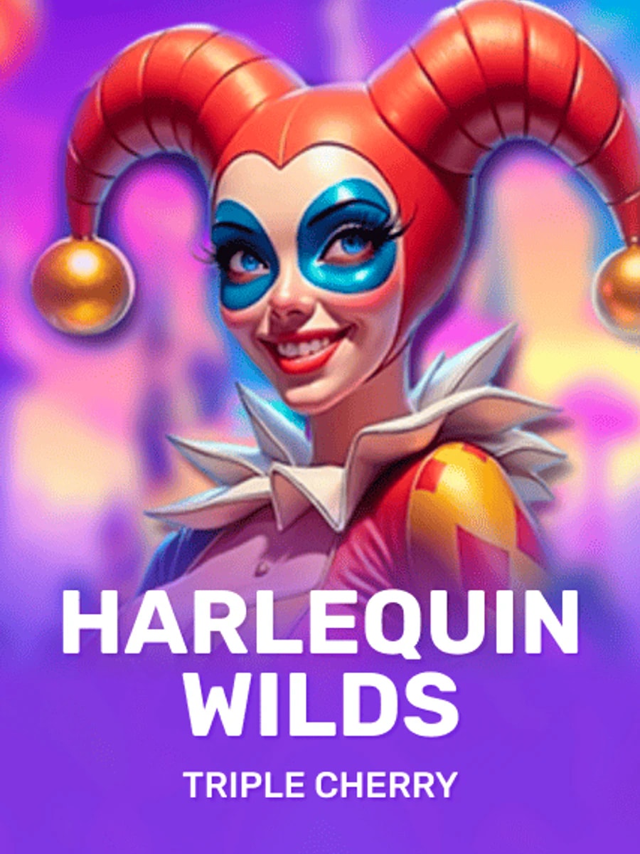 Harlequin Wilds slot game artwork