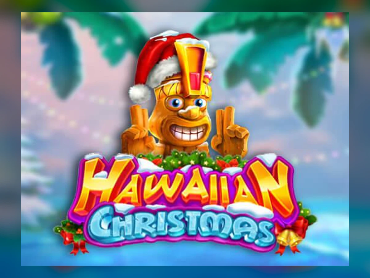 Hawaiian Christmas slot game artwork