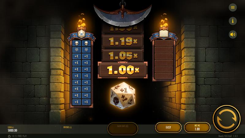 Heads Will Roll slot game artwork