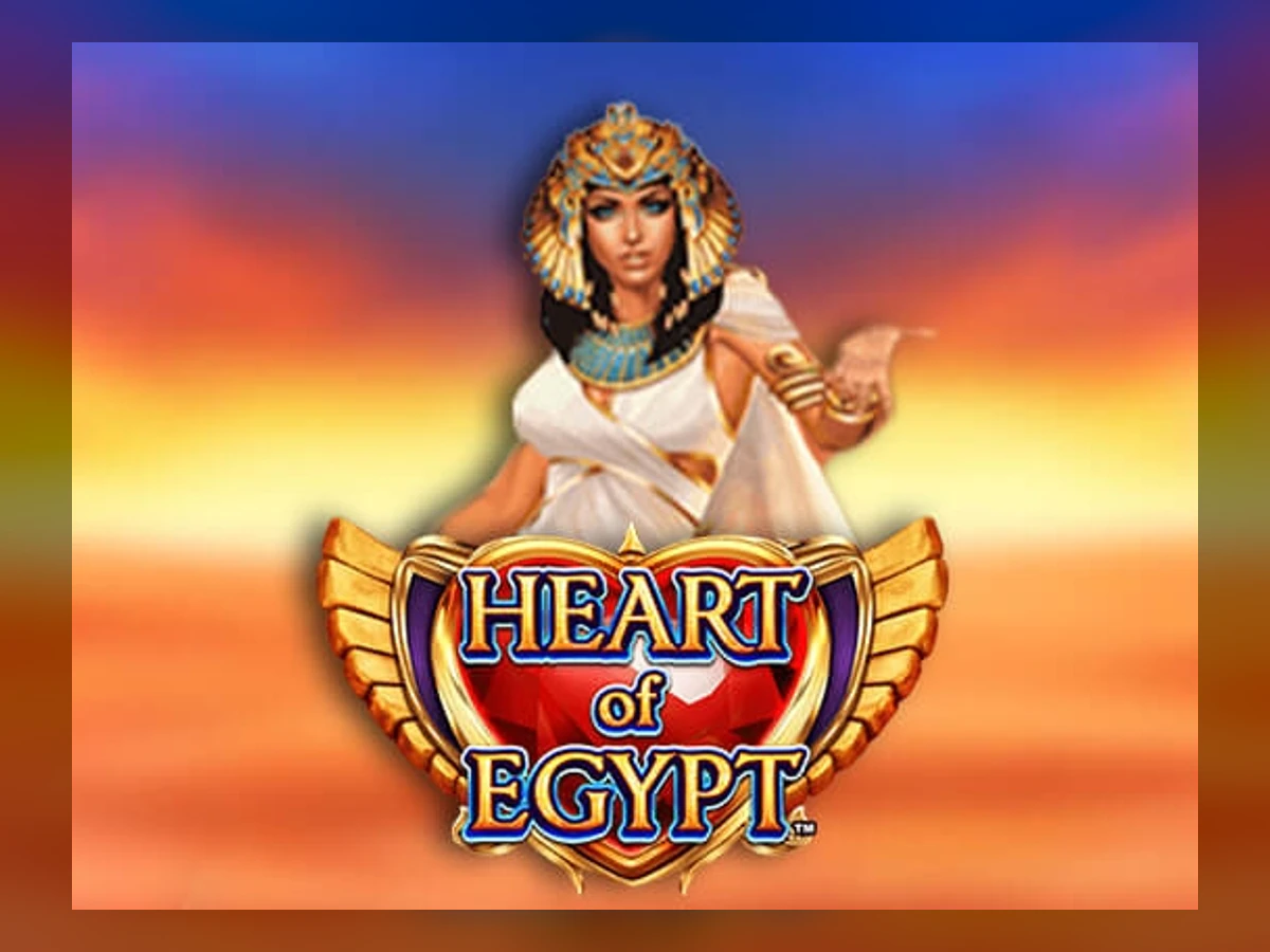 Heart of Egypt slot game artwork