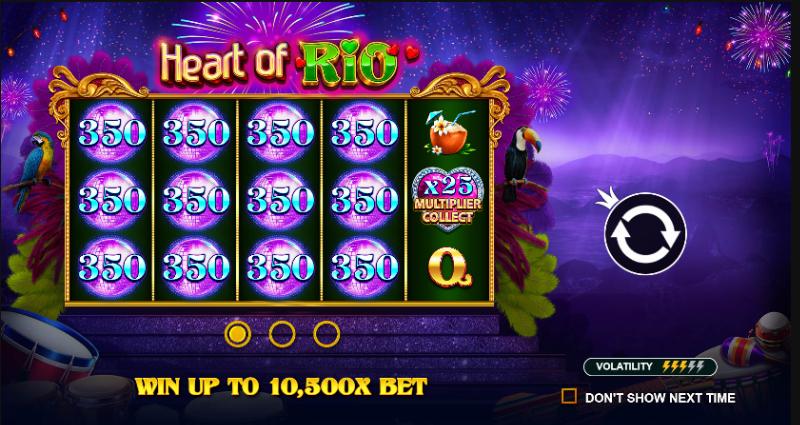 Heart Of Rio slot game artwork