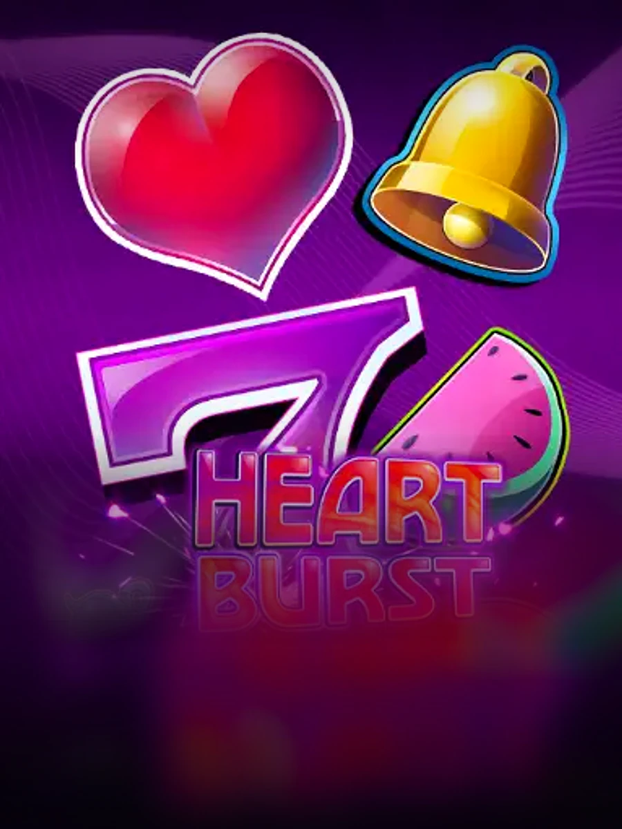 Heartburst slot game artwork