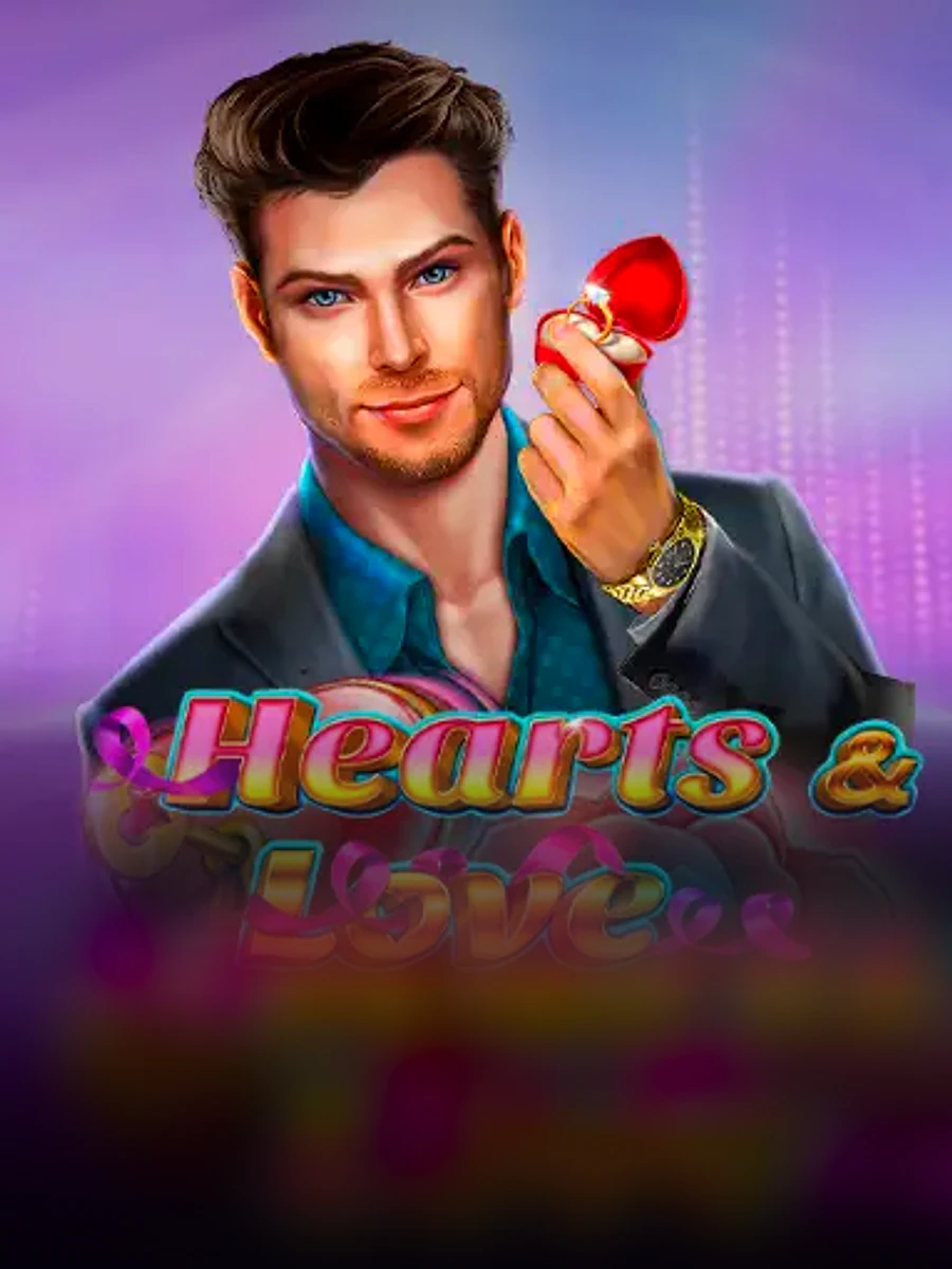 Hearts&Love slot game artwork