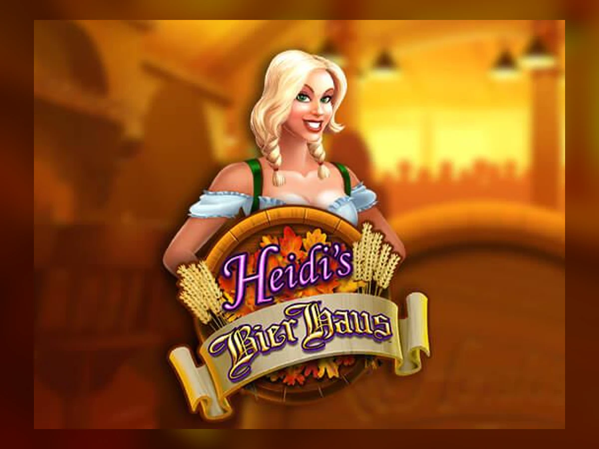 Heidi's Bier Haus slot game artwork