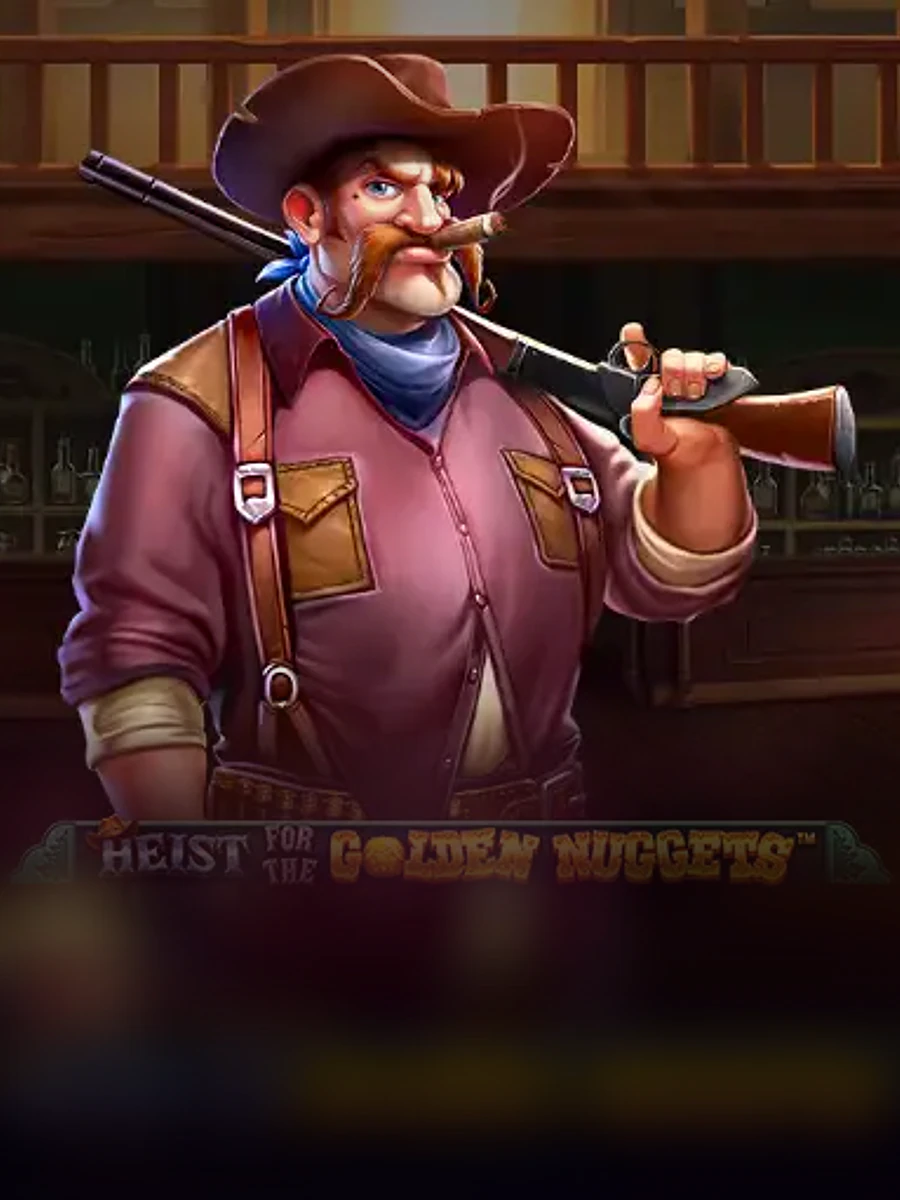 Heist For The Golden Nuggets slot game artwork