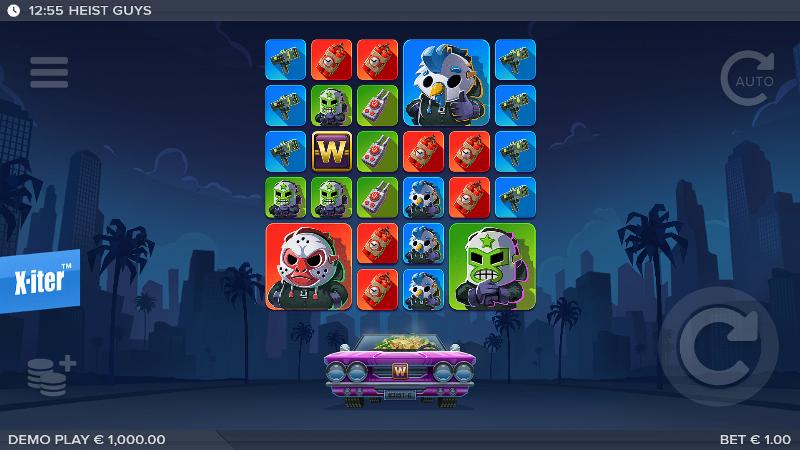 Heist Guys slot game artwork