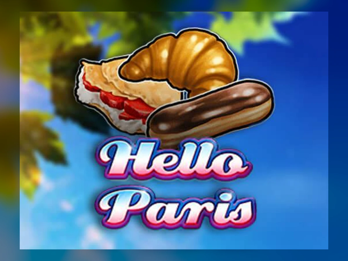 Hello Paris slot game artwork