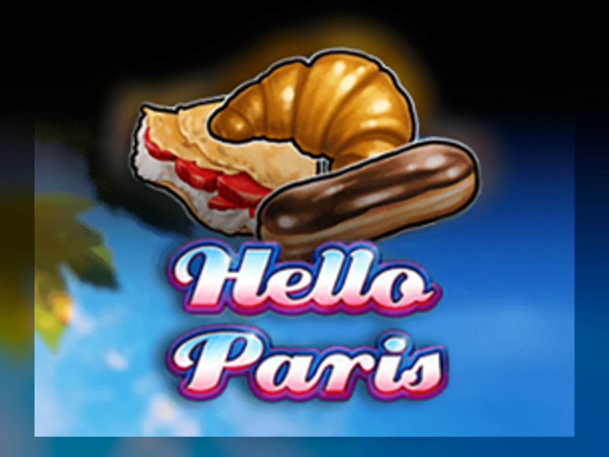 Hello Paris slot game artwork