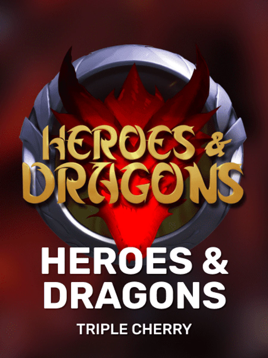 Heroes & Dragons slot game artwork