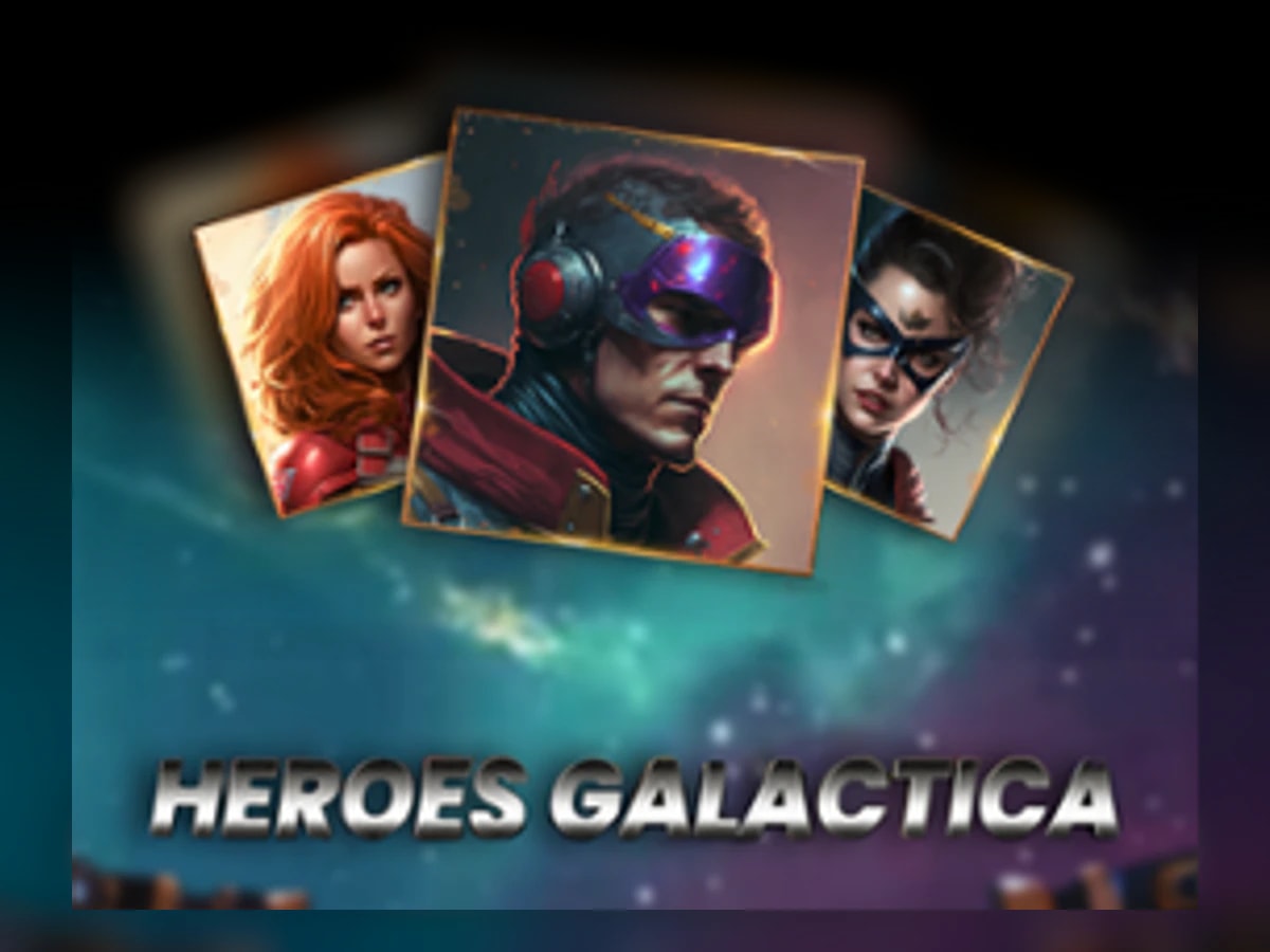 Heroes Galactica slot game artwork