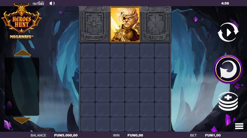 Heroes Hunt Megaways slot game artwork