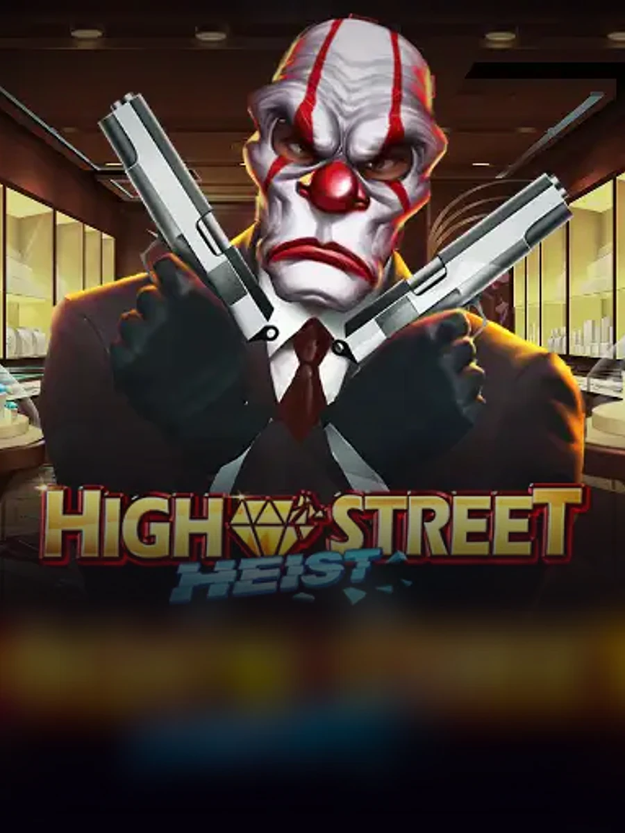 High Street Heist slot game artwork