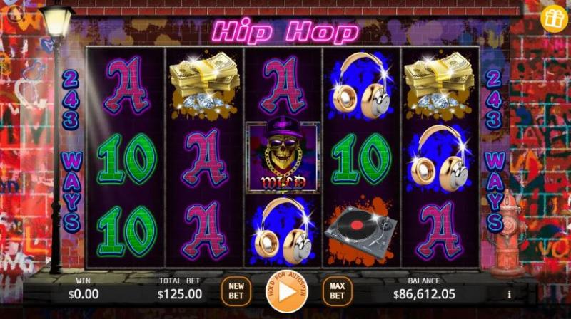 Hip Hop slot game artwork