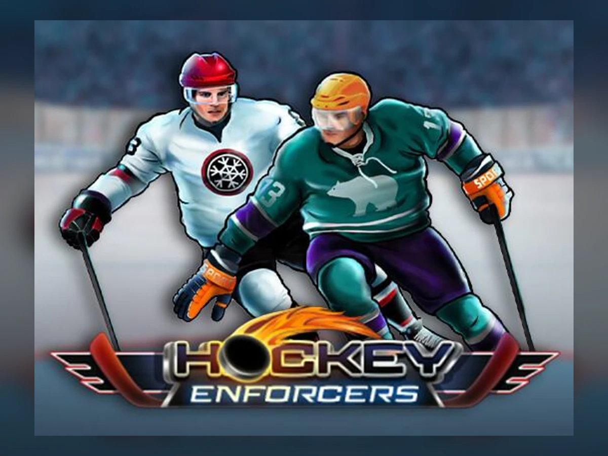 Hockey Enforcers slot game artwork