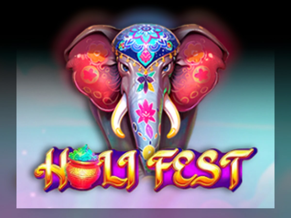 Holi Fest slot game artwork