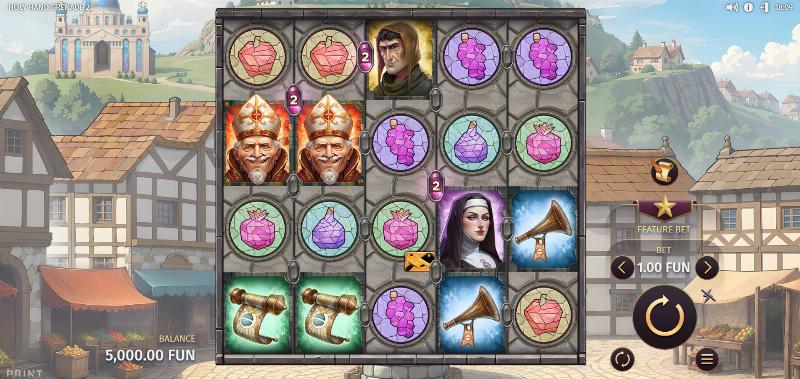 Holy Hand Grenade 2 slot game artwork