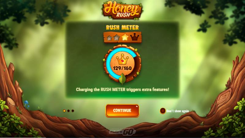 Honey Rush slot game artwork
