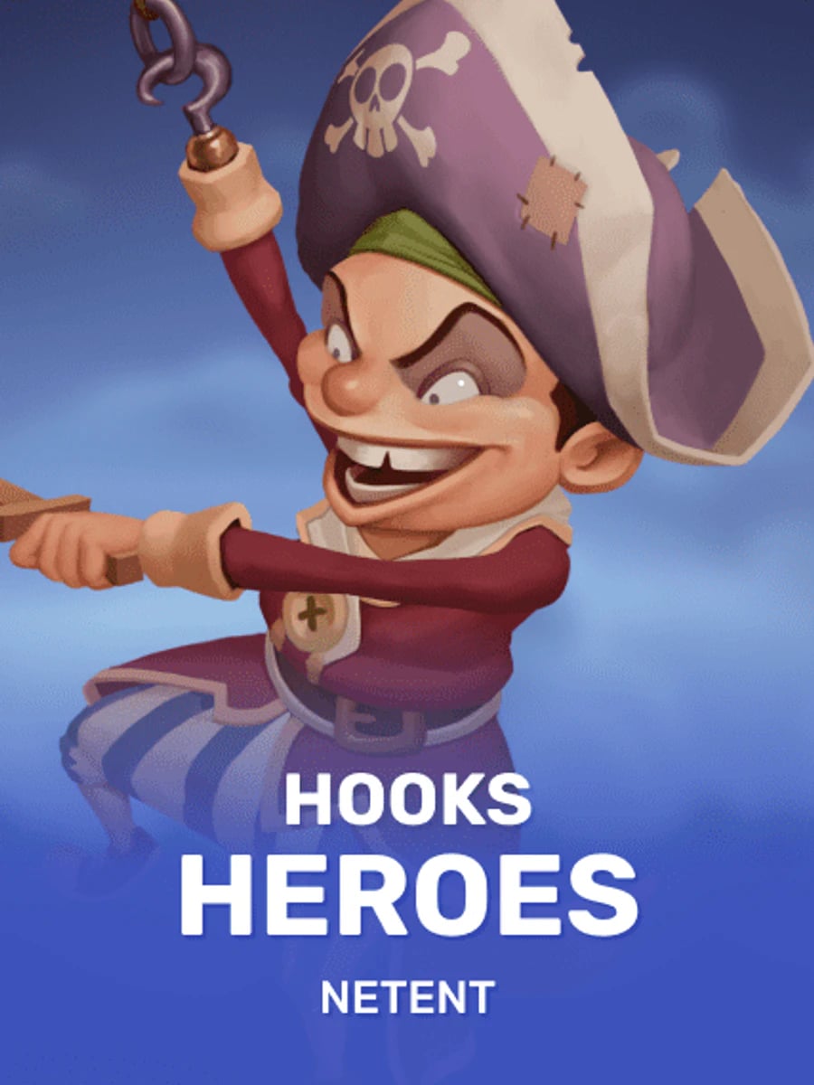 Hook's Heroes slot game artwork