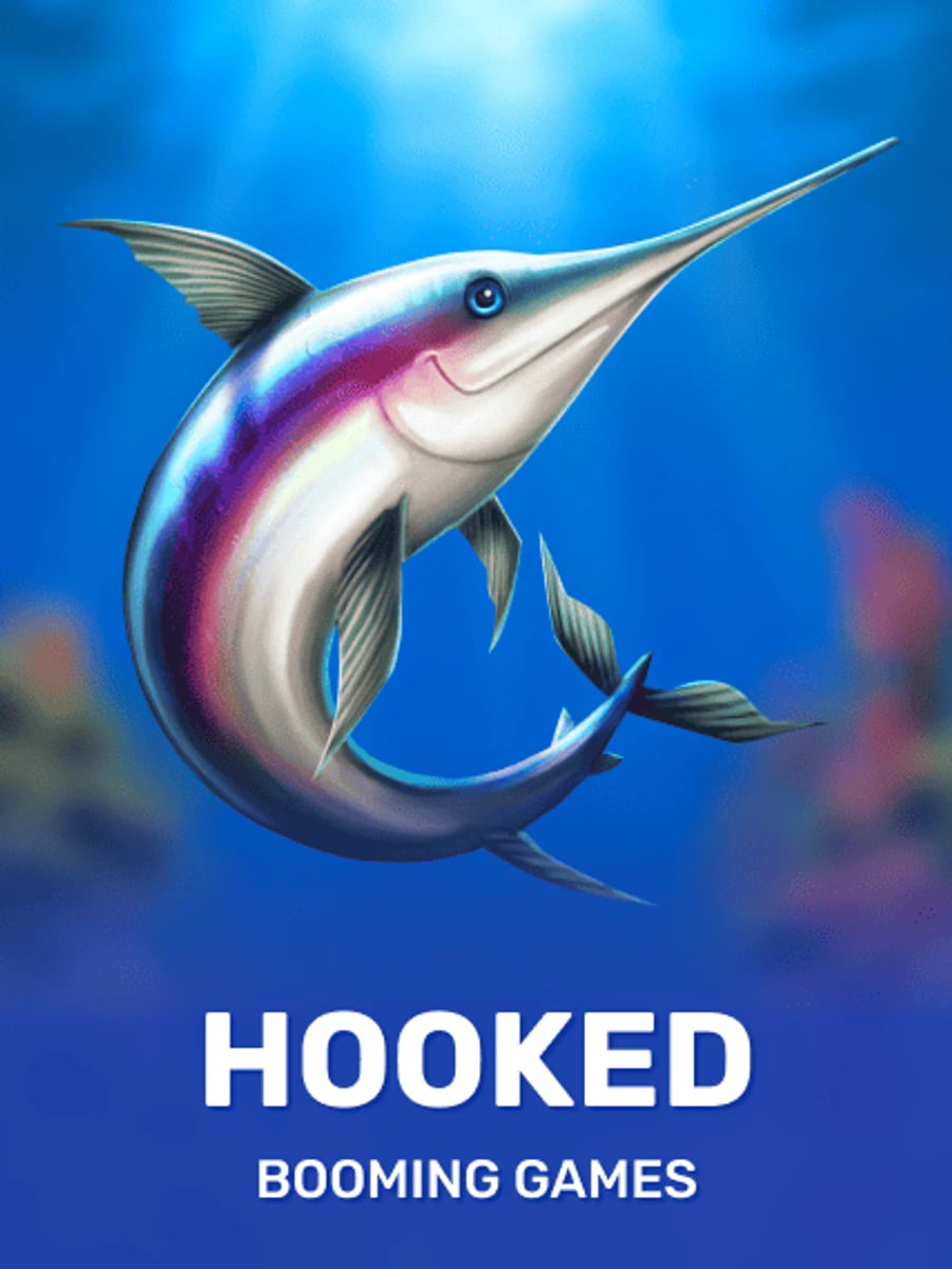 Hooked slot game artwork
