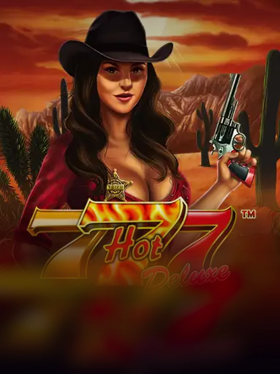 Hot 777 Deluxe slot game artwork