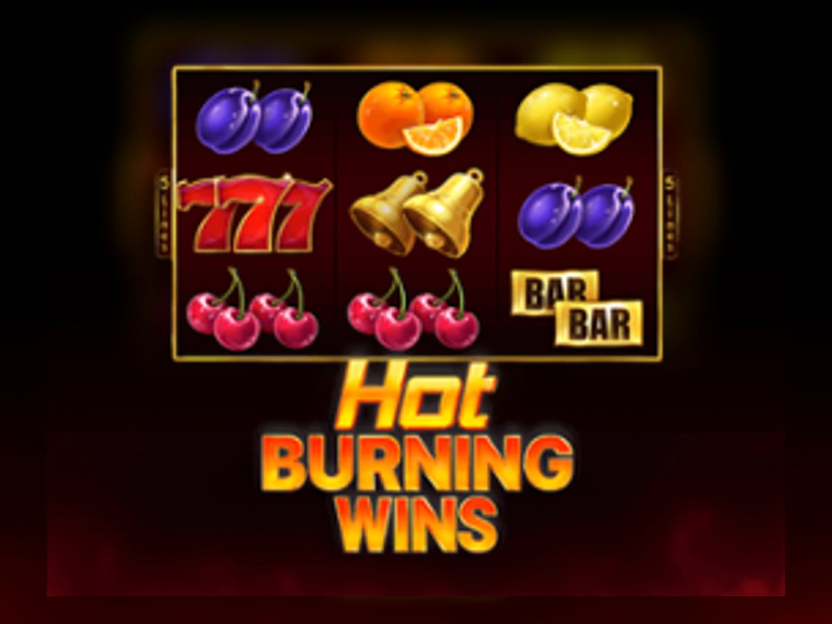 Hot Burning Wins slot game artwork