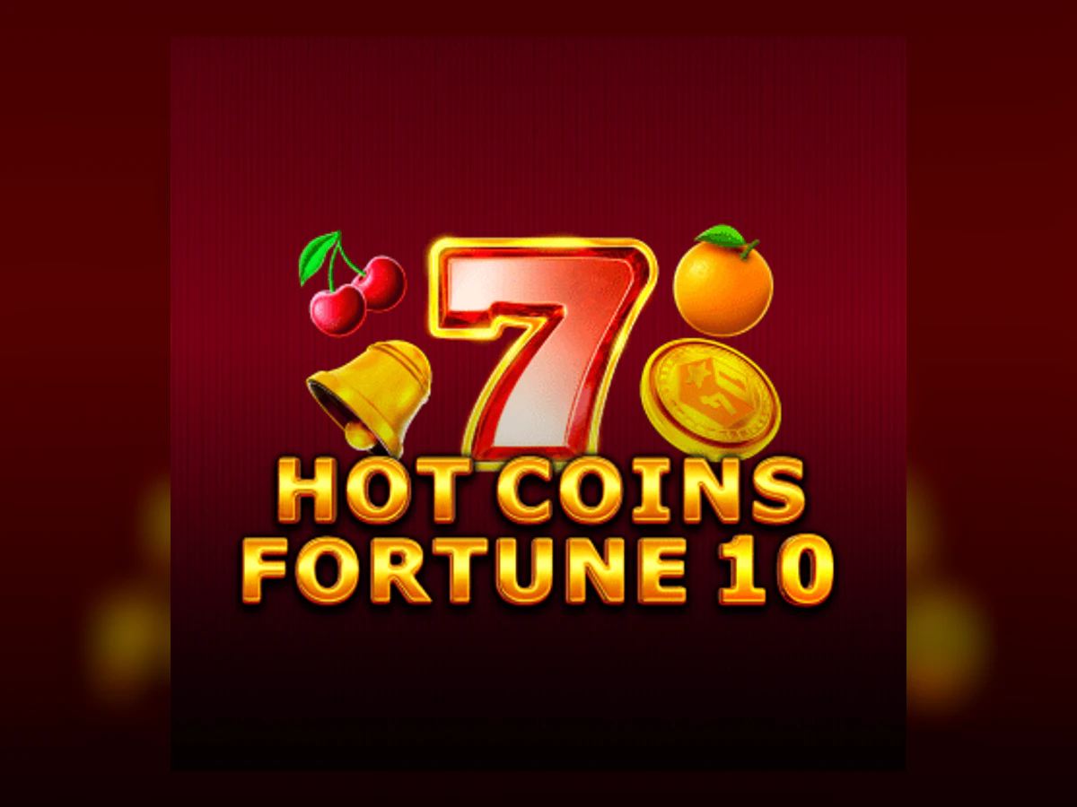 Hot Coins Fortune 10 slot game artwork
