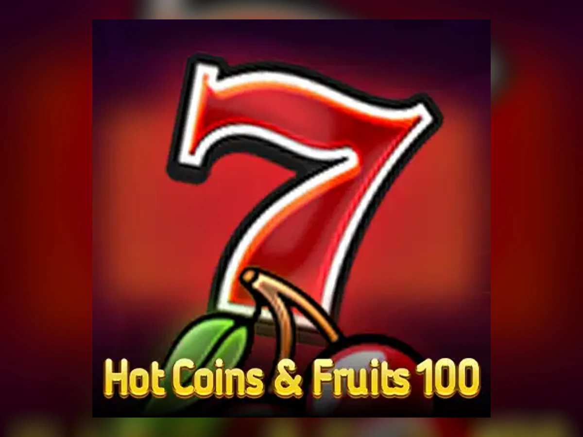 Hot Coins & Fruits 100 slot game artwork