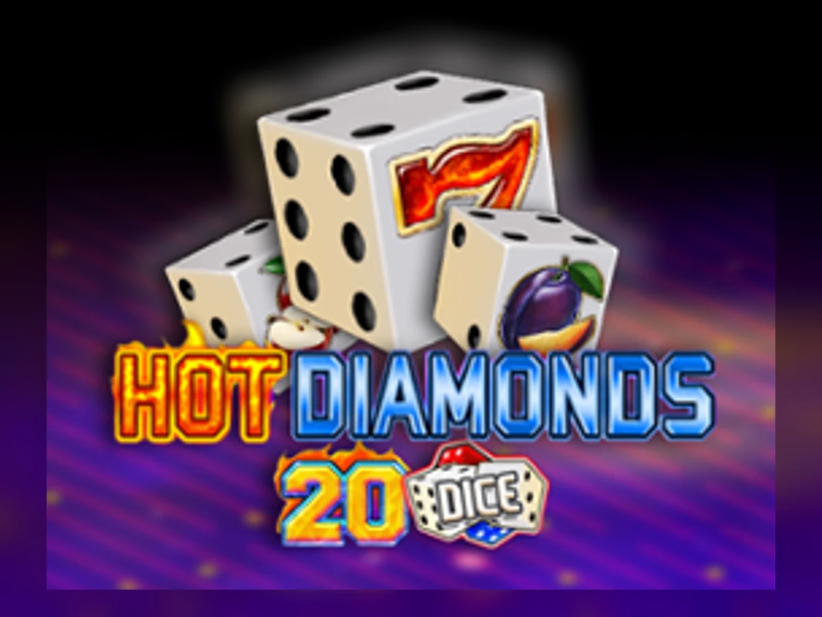 Hot Diamonds 20 Dice slot game artwork